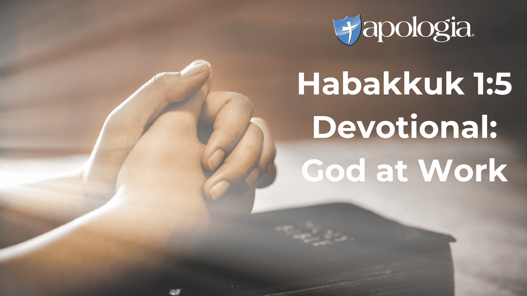 Habakkuk 1:5 Devotional: God at Work