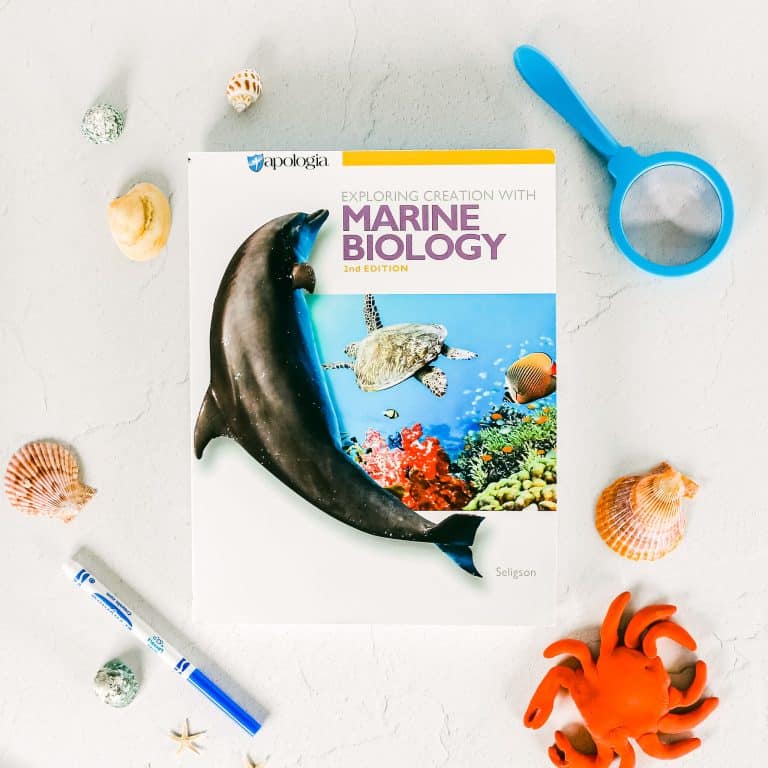 Exploring Creation with Marine Biology homeschool high school science